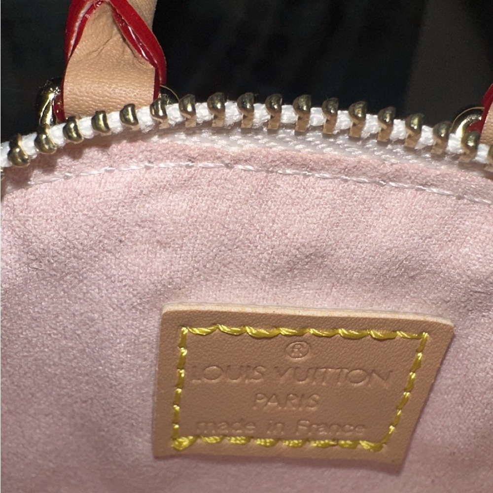 LV Multicolor Mini Bag Charm Key Chain - Picture 2 of 2